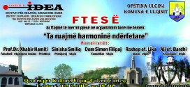 Instituti IDEA, Të shtunën: TUBIMI PËR HARMONINË NDËRFETARE NË ULQIN